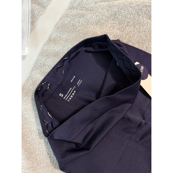 Empetua High Waisted Shaping Full Length Leggings Size Small Navy Blue NEW Women - Picture 6 of 6